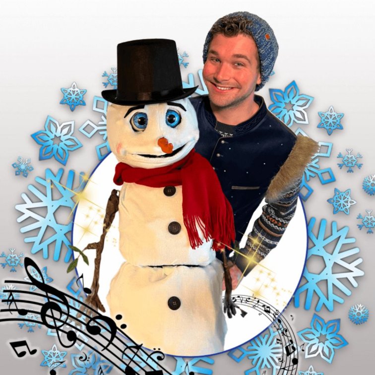 Frosty de zingende sneeuwpop