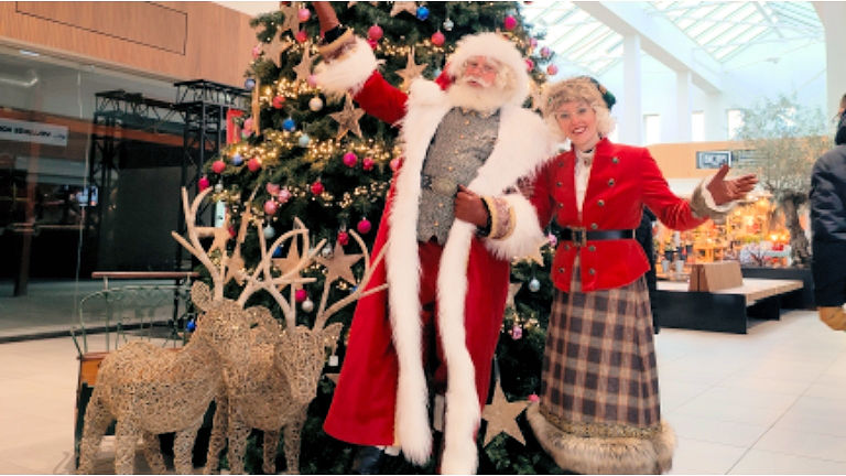 Santa & Mrs Claus boekt u bij www.kwekel-evenementen.nl