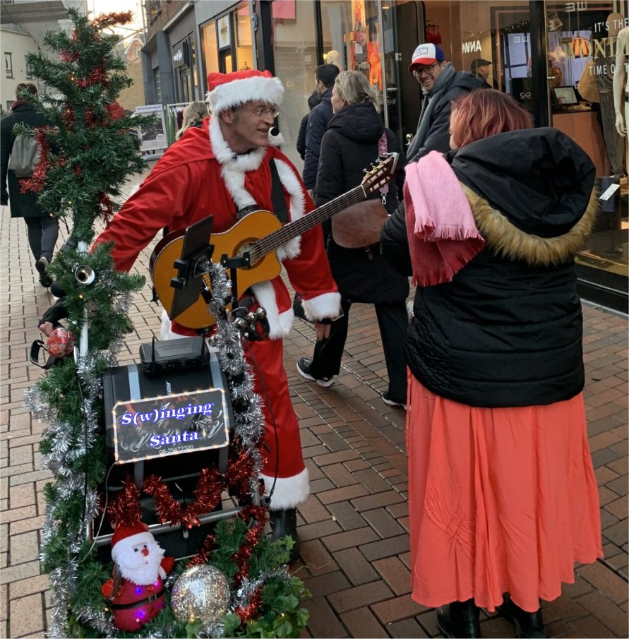 S(w)inging Santa www.kerst-entertainment.nl