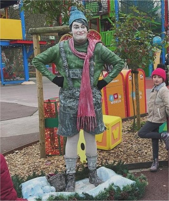 Levend Standbeeld; www.kerst-entertainment.nl