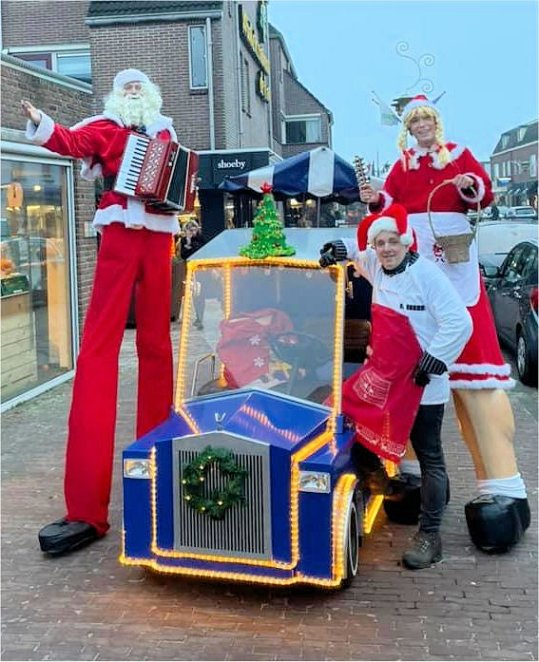 Mobiele Poffertjeskraam  boekt u bij www.kerst-entertainment.nl